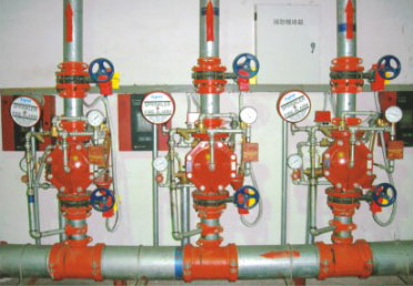 deluge valve group (water sprinkler system) 